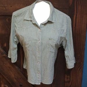 💋 4/$30 American eagle Country buttondown top